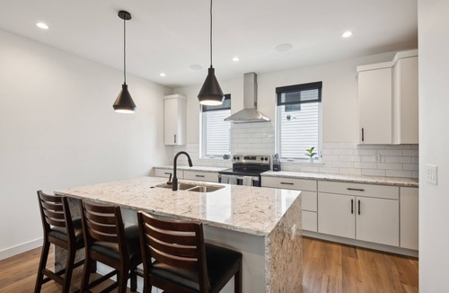 Iowa City House | NEW LISTING! New Modern Townhome with Rooftop Patio by RedAwning