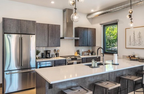 Whitefish Apartment | New Listing! The River's Edge Condo- Brand New Condo in the Heart of Whitefish