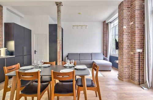 Quartier de la Porte-Saint-Denis Apartment | NEW Loft Apt in the Heart of Paris - An Ecoloflat
