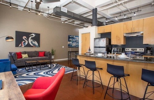 Downtown Fort Worth Apartment | New Lux Loft in Sundance Square Downtown FTW