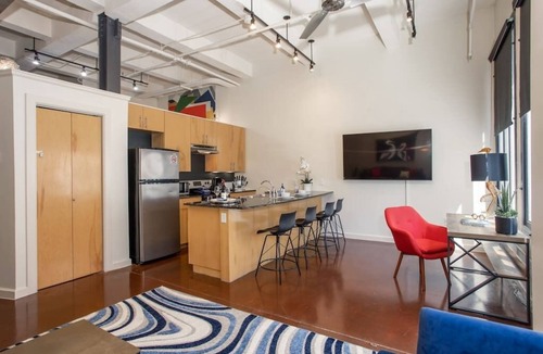 Downtown Fort Worth Apartment | New Lux Loft in Sundance Square Downtown FTW