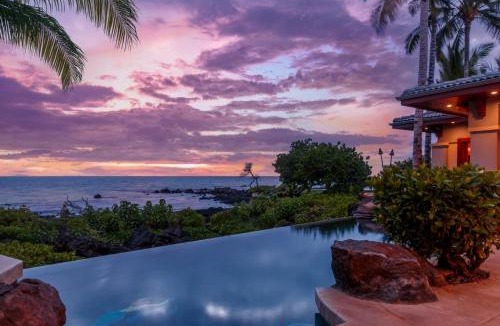 Waikoloa House | New Luxury Oceanfront 4-Bedroom Villa with Movie Theater Private Pool Hot Tub and Free Car with 6 Nights Hale Nani at Kolea Kai by KBM Resorts