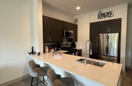 Washington Ave./ Memorial Park Apartment | New! Master Suite w/Skyline Views - Art Dist