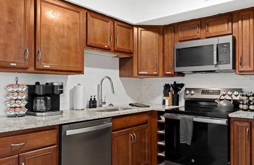 Royal Oak Apartment | New! Modern 1st Floor 1BR | King Suite | Royal Oak