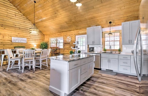 Osage Beach Cabin | NEW! Osage Beach Cabin w/Deck, Fire Pits and Private Dock!