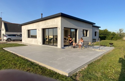 Plouarzel Villa | NEW ! Panoramic sea view - Beach 100m