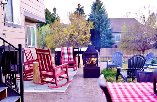 Briargate House | New! Pikes Peak Mountain Views, Hot Tub, AC, Dog Friendly, Trails, Backyard