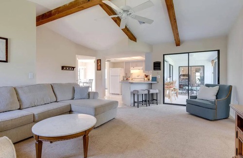 Nokomis Cottage | New Pool! - Tropical Waterfront Cottage -Dock & Optional Boat