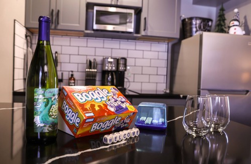 Mancelona Condo | NEW Renovated Kitchen! Upscale throughout. 1 bedroom KING bed. sleeps 2 WIFI