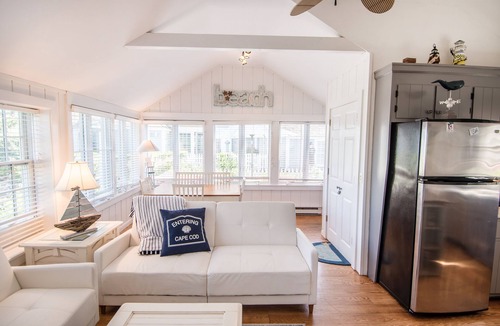 Mashpee House | New Seabury Beach Cottage with stunning ocean views, steps to private beach