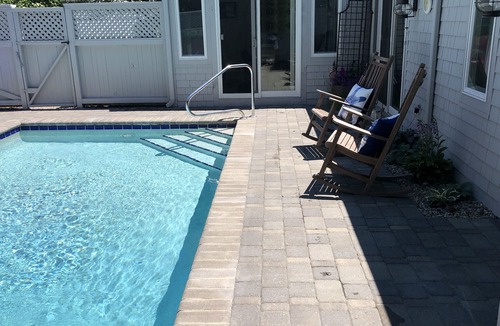 Mews Village Condo | New Seabury Private Heated Pool Villa