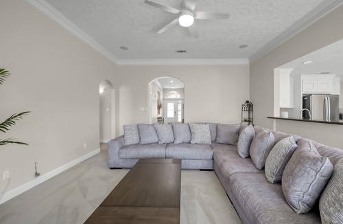 Walden on Lake Conroe House | NEW! Single Story 3BR Lake Retreat | Covered Patio, Fenced Yard, Sleeps 6, Great Location