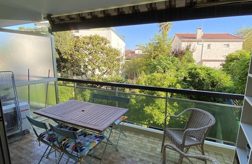 Antibes Apartment | New studio 3 people - Absolute calm - Ponteil & Salis Beaches