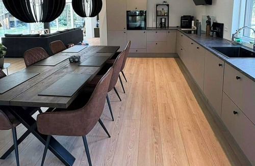 Fuglslev House | New summer house in Fuglslev with wilderness bath