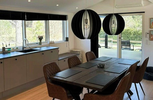 Fuglslev House | New summer house in Fuglslev with wilderness bath