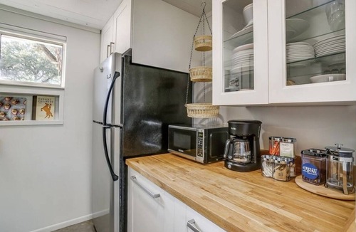 Granbury House | NEW! The Agave House - A Waterfront Mid-Century Modern Getaway!
