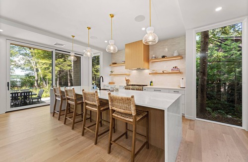 Lochmere House | NEW! Tilted Pine - Lake Access Modern Home