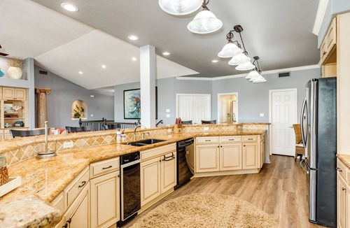 Isla Del Sol House | NEW to Vrbo! Private Pool w/Slide, Elevator, 2 Living Areas, Easy Bay Access