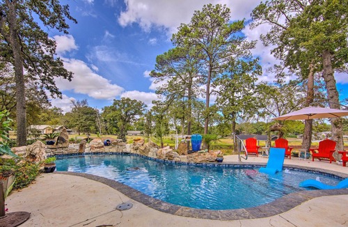 Tool Cottage | NEW! Waterfront ‘Hidden Haven’ w/ Pool & Hot Tub!