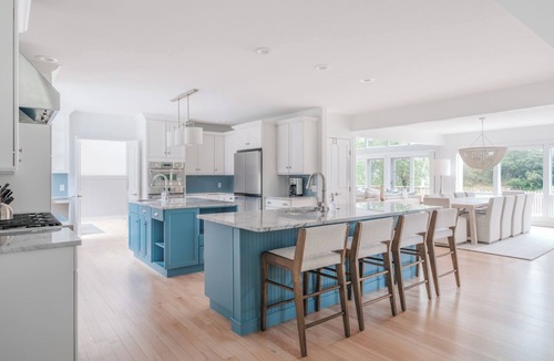 East Falmouth House | NEW Waterfront Luxury – Dock, Deck & Water Views