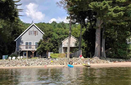 Bridgewater House | Newfound Lake home with access to waterfront beach