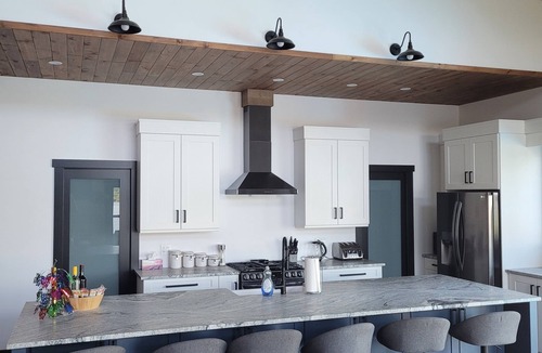 Peterborough House | Newly built, 6 bedroom, waterfront house with pool and hot tub.