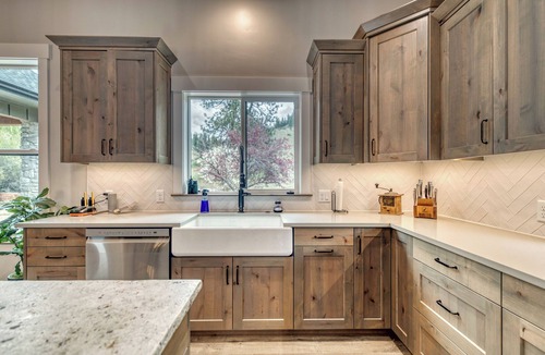 Garden Valley Cabin | Newly built cabin with private 2 acres, pool & hot tub