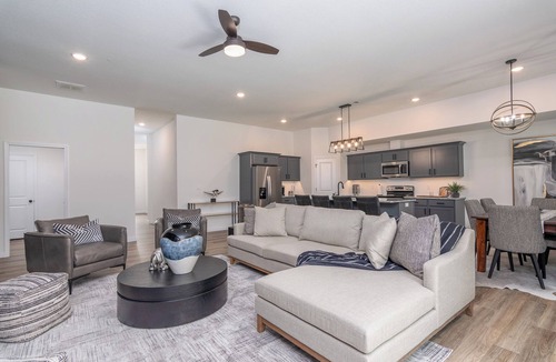 Columbia House | Newly Built Home w/Fresh Design!
