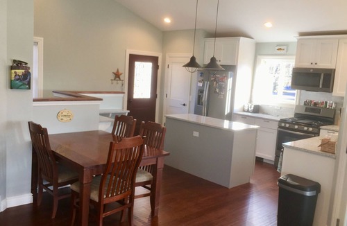 Rushford Lake House | Newly built lakefront cottage directly on Rushford Lake