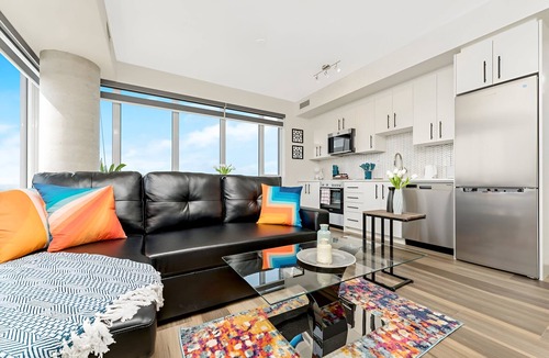 Kitchener Apartment | Newly Built Modern Condo with Stunning City Views