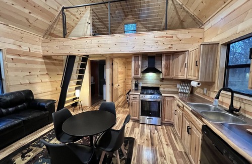 Nowata County Cabin | Newly Built Secluded Cabin w/Loft!