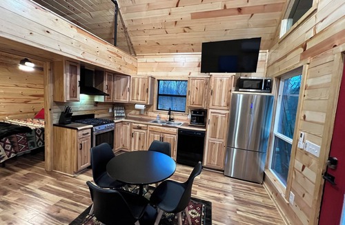Nowata County Cabin | Newly Built Secluded Cabin w/Loft!