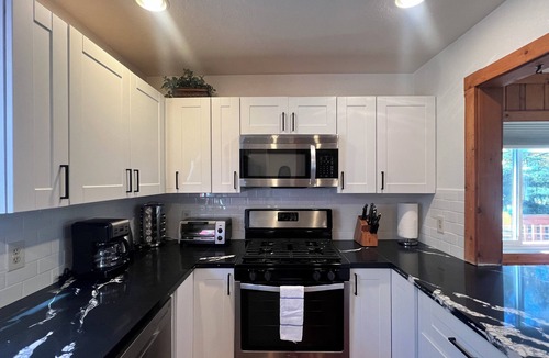 Kings Beach Cabin | Newly Listed! Red Cabin on Brockway Golf Course - Kings Beach - Dog Friendly
