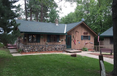 Crosslake Cabin | Newly Oppened Listing: Massive Swimming Beach, Volleyball! Cabin, Huge Game Room