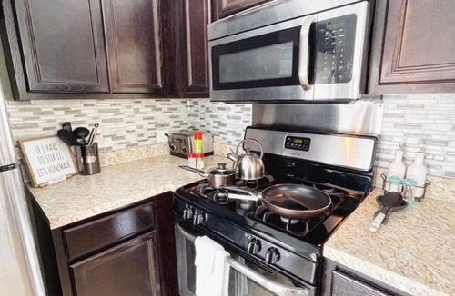 Elkhart House | Newly remodeled 3 bedroom, 1.5 bath home with a river view in downtown Elkhart.