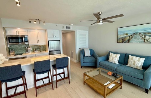Marco Island Apartment | Newly Remodeled Beachfront Condo | Best Sunsets in Florida!