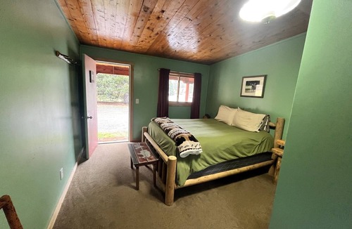Cooke City-Silver Gate Hotel | Newly Remodeled Motel Room with 1 Queen Bed, Bathroom with shower. Mini Fridge, Coffee Maker. Situated close to the General Store in Silver Gate, MT