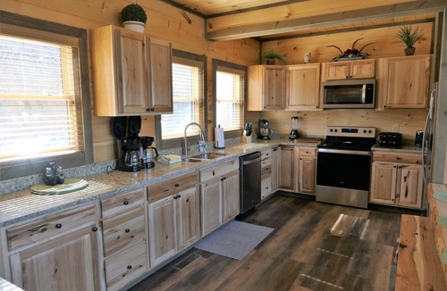 Chalet Village North Cabin | Newly Remolded 6-bedroom Cabin,nTheater room, & Heated Indoor Pool/Hot Tub