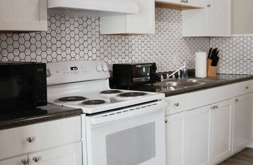 Woodbine House | Newly Renovated 2BR Property Minutes From Downtown! Beautiful Private Patio!