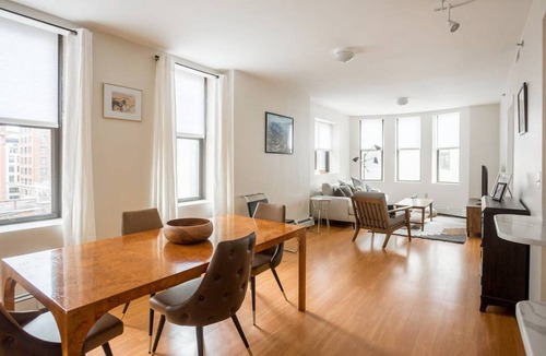 Boston Financial District Apartment | Newly renovated! Laundry in Building - Keyless entry - Perfect for Business or Medical Tourism