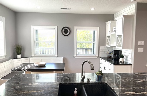 Cedar Lane House | Newly Renovated Water House on Caney Creek