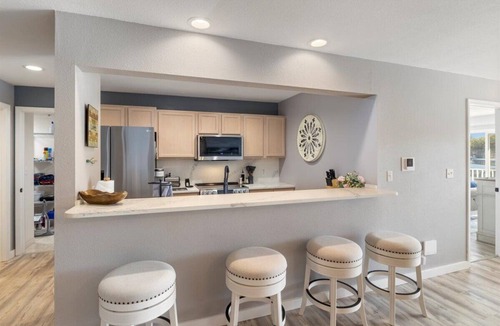 Sunrise Beach Condo | Newly Updated, Amazing Views, Boat Slip & Heated Pool