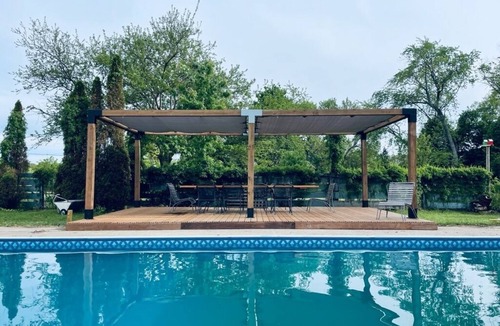 Benton Harbor House | Newly Updated Barn with Private Pool