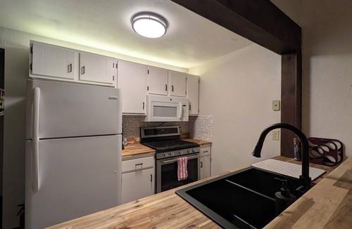 Blodgett Mills Condo | Newly Updated Chalet: Cozy Comfort w/Ski Mountain Views