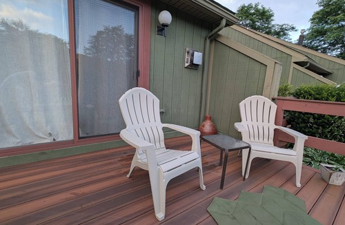 Blodgett Mills Condo | Newly Updated Chalet: Cozy Comfort w/Ski Mountain Views