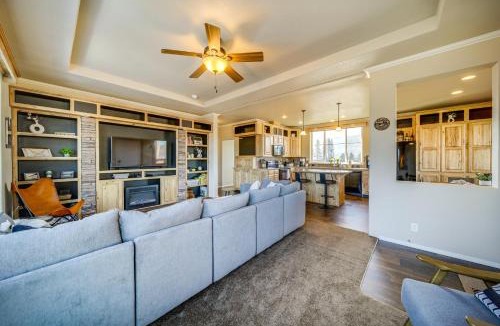 Newport House | Newport Riverfront Home with Deck and Fire Pit!