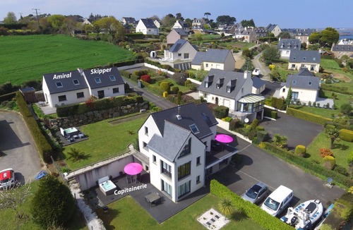 Loguivy House | next Skipper with SPA facing Ile de Bréhat (Paimpol-Brittany)