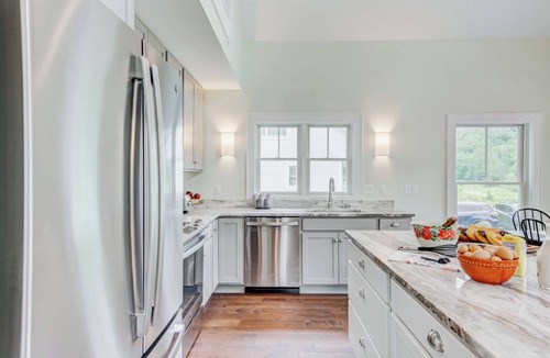 Warm Springs House | Next to the Springs! Bright + Modern Getaway Cottage Getaway