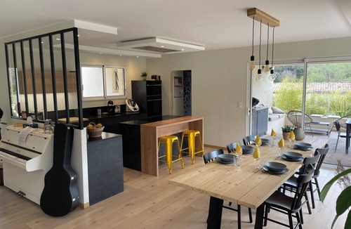 Bouc-Bel-Air House | Nice air-conditioned villa -private pool and garden-.