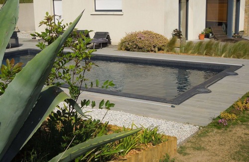 Saint-Michel-en-Greve Apartment | Nice apartment for 4 guests with pool, WIFI, TV and patio